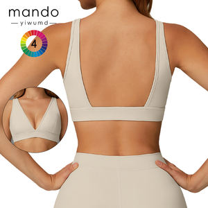 Nouveau <span class=keywords><strong>soutien</strong></span>-<span class=keywords><strong>gorge</strong></span> <span class=keywords><strong>de</strong></span> yoga sans dos, logo personnalisé sur le devant, <span class=keywords><strong>soutien</strong></span>-<span class=keywords><strong>gorge</strong></span> <span class=keywords><strong>de</strong></span> <span class=keywords><strong>sport</strong></span> en nylon <span class=keywords><strong>de</strong></span> haute qualité pour femmes, pour l'été - Product Image 1