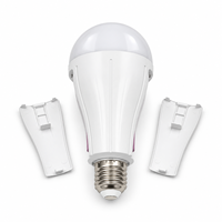 Wasserdichte AC85V 265V E27 LED-Glühbirne 6500K Notbeleuchtung für Wohnbereich, Outdoor, Camping, Nachtbeleuchtung mit Batterie, Energiesparend