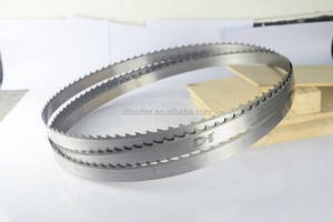 Lames <span class=keywords><strong>de</strong></span> scie à ruban en alliage avec pointes en carbure TCT pour couper le bois dur et le <span class=keywords><strong>teck</strong></span>, pour scies à ruban horizontales et verticales - Product Image 2