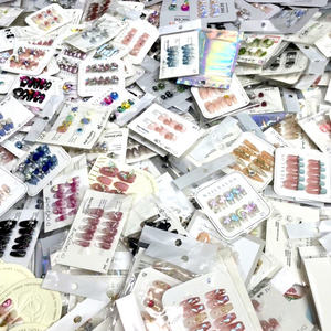 Mistery Nail Lucky Bag taglie casuali stampa fatta a mano su Nails Bag Live streaming secondi vendita vendita all'ingrosso - Product Image 1