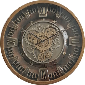 REIDA <span class=keywords><strong>ingranaggi</strong></span> mobili reali gigante decorativo rustico retrò fattoria arabo numero ingranaggio <span class=keywords><strong>orologio</strong></span> <span class=keywords><strong>parete</strong></span> - Product Image 1