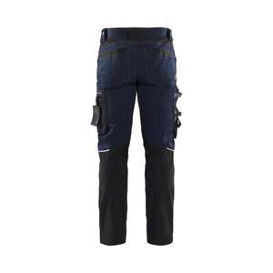 BLAKLADER - 179918608699C156 Craftsman <b>trousers</b> with <b>stretch</b> Dark navy/<b>Black</b> - EAN 7330509862216 WORK <b>TROUSERS</b> - Product Image 2