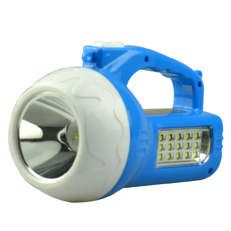 Wholesale Handheld Outdoor Camping Lantern Plastic Abs Rechargeable Torch Led Spotlight Search Light