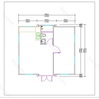 Conteneur de stockage portable en acier durable pour la maison, extensible, avec une excellente résistance au feu