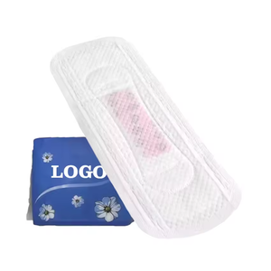 Vente en gros de protège-slips en coton pour femmes Extra long ailé respirant super absorbant anion importé - Product Image 2