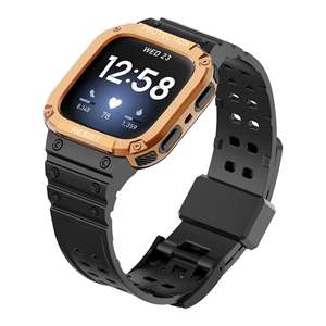 Pour <span class=keywords><strong>Fitbit</strong></span> <span class=keywords><strong>Versa</strong></span> 1234 Bracelet en silicone compatible pour FVersa <span class=keywords><strong>Lite</strong></span>/Sense Smartwatch TPU 22mm - Product Image 1