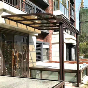 Fournitures de <span class=keywords><strong>jardin</strong></span>, toit en polycarbonate aluminium robuste, auvent, couverture de patio, auvents, bâtiment de <span class=keywords><strong>jardin</strong></span> - Product Image 1