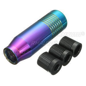 Poignée de levier de vitesses manuelle universelle en aluminium pour voiture, 8 couleurs, levier de vitesses manuel, pommeau de levier de vitesses - Product Image 3