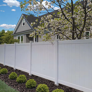 Prezzo Pvc vinile Privacy <span class=keywords><strong>recinzione</strong></span> pannelli bianco per pali <span class=keywords><strong>in</strong></span> calcestruzzo all'aperto - Product Image 3