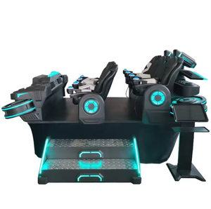 Mới được thiết kế thực tế ảo Trò chơi gia đình đa chỗ ngồi 9D VR Cinema VR trò chơi máy roller coaster <span class=keywords><strong>Simulator</strong></span> để bán - Product Image 3