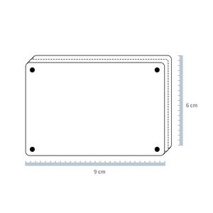 Cornice Magnetica in Acrilico per Frigorifero, <span class=keywords><strong>Portafoto</strong></span> Bifacciale Magnetico per Fujifilm Instax Mini, 6 x 9 cm - Product Image 2