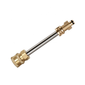 Tige d'extension SS 1/4 connecteur rapide Extender <span class=keywords><strong>Lance</strong></span> nettoyage de voiture extension de pistolet à eau haute pression baguette courte pour Bosch <span class=keywords><strong>Nilfisk</strong></span> - Product Image 1