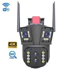 חיצוני 10x זום אופטי חיצוני 10x מעקב cctv wifi אבטחה מצלמת רשת IP מצלמה רשת ptz כפולה עדשה כפולה מודול מצלמה תרמית מודול