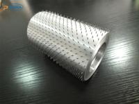 Nouveaux rouleaux de perforation à broches PYS-AA / Rouleaux à aiguilles personnalisés / Rouleaux de perforation pour machines à broder en cuivre et aluminium