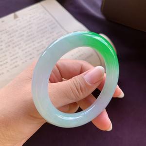 Imperial Grünes Jade-Armband Naturstein Buddhistisches Jubiläums-Armband Modisches Grünes Buddha-Armband - Product Image 2