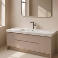 Nouveau design Robinet de lavabo en aluminium spatial monotrou à poser sur comptoir avec cartouche céramique Mitigeur eau chaude et froide