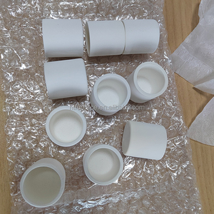 Crisol de <span class=keywords><strong>Magnesia</strong></span> HT, Taza de Cerámica MgO, Directo de Fábrica, Olla de Fusión Refractaria de Alta Temperatura - Product Image 5