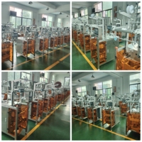 Machine de remplissage de sachets liquides verticale pneumatique entièrement automatique avec fonction de codage de date pour l'alimentation et les cosmétiques