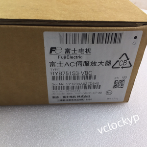 ฟูจิ RYB751S3-VBC เซอร์โวไดรฟ์ใหม่เอี่ยม การขนส่งที่รวดเร็ว - Product Image 1