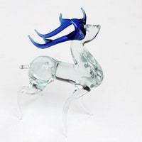 Jarrón de cristal de Murano hecho a mano, diseño de caballo corriendo, estilo contemporáneo, para decoración de oficina, juego individual. - Product Image 4