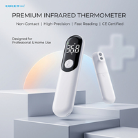Thermomètre frontal intelligent portable à double échelle LED, lecture rapide, arrêt automatique, pour sac d'école