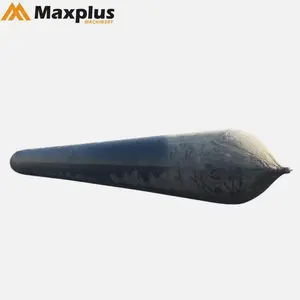 Marine Airbags Inflatable Rubber Customized Moulding Rubber with Synthetic Tire Cord Strapped by Stretch Film Then on Pallet