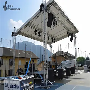 The New Trend Version Aluminum Roof Truss Concert Wedding Stage Roof Lighting Truss Exhibition For Sale
