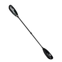 OKHEALING Factory Custom 2-Piece Kayak Paddle ABS Blade 3K Fiberglass Shaft Inflatable SUP Surfing Wholesale
