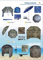 Accessoires de pêche Parapluie d'ombre de 220cm