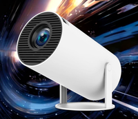 Mini Proyector Portátil Android 11 720P Lámpara LED Enfoque Manual Tiro Corto Compatible con Internet Uso en Exteriores