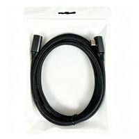 Câble d'extension USB-C 3.1 mâle vers femelle coudé, conducteur en cuivre pour transmission vidéo et charge sur Switch