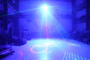 Disco Light RGB Control remoto Control de voz DJ Music Party Light LED Laser Stage Light - Product Image 3