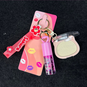 Portachiavi lucidalabbra Set evidenziatore riparazione per labbra bellezza portatile essenziale per uso quotidiano - Product Image 2