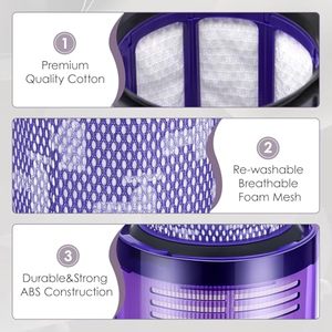 Filtre HEPA personnalisable, filtre post-filtration, filtre pré-filtration, outil de nettoyage, brosse pour aspirateurs <span class=keywords><strong>Dyson</strong></span> V6 V7 V8 V10 V11, pièces détachées - Product Image 5