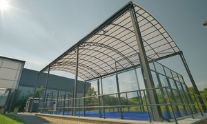 JSMC - Techo Panorámico para Pista de Pádel, <span class=keywords><strong>Cancha</strong></span> de Pádel Cubierta, Proveedor de Canchas de Pádel - Product Image 5