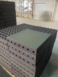 พื้นยางกันลื่นในร่มสำหรับยิม ผลิตจากยาง EPDM ทนไฟ แบบประกบกันได้ - Product Image 3