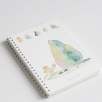 Carnet à spirale souple A5 personnalisé, couverture dégradée nacrée, papeterie créative pour les devoirs et les exercices, impression de carnets B5 personnalisés