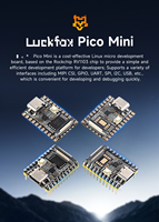 Placa de Desarrollo Micro Linux Luc Kfox Pico Mini RV1103, Integra Procesadores ARM Cortex-A7/RISC-V MCU/NPU/ISP