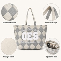 Sac de courses en toile de coton personnalisé, extra résistant, grand format, écologique, sans BPA, certifié CE, coloré