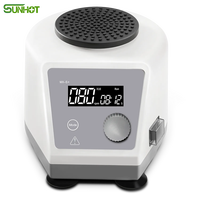 Mezclador de Laboratorio SUNHOT MX-S+ Personalizable, Motor DC sin Escobillas, Control Táctil, 100-3000 rpm, Pantalla LCD, Amplitud de 4 mm, IP21