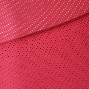 Tela de Malla Elástica 100% Poliéster con Bordado Jacquard de Ojo de Pájaro <span class=keywords><strong>para</strong></span> <span class=keywords><strong>Camisetas</strong></span> Deportivas de Niñas - Product Image 5