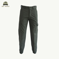 Combinaison de travail tactique F1 verte en polyester Rip-Stop pour la protection au travail