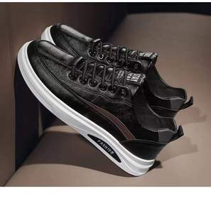 Zapatillas deportivas duraderas para hombre, con plantilla grande de silicona EVA estilo panal, personalizadas para baloncesto y caminar al aire libre. - Product Image 3
