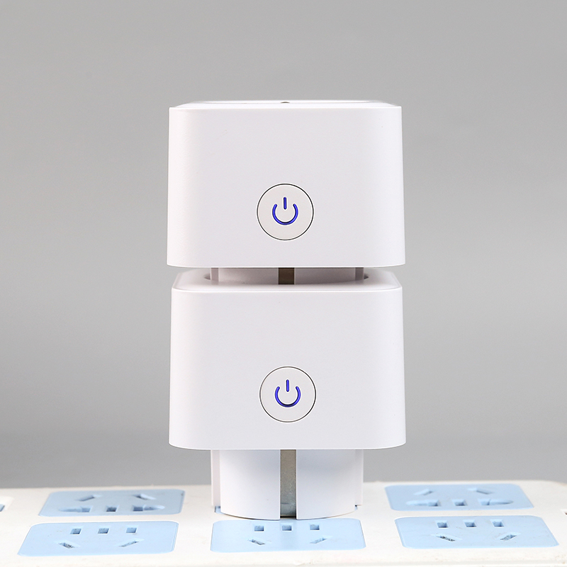 EU Standard Smart Wi-Fi Socket Voice Control Smart Home Remote Control German Type Smart Power Plug