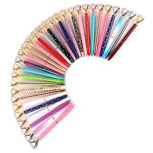 Stylo de haute qualité couleur or rose blanc Dia - Product Image 1