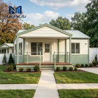 Solución Llave en Mano, Villa Móvil Contemporánea con Estructura de Acero Ligero Personalizada, Completamente Amueblada, Transpirable, Casa Prefabricada Familiar