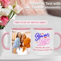 Mug personnalisé avec image texte photo nom logo tasses à café personnalisées tasses en céramique personnalisées Tazas cadeaux personnalisés