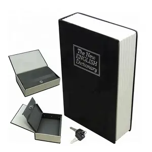 Wholesale Hidden Stash Secret Money Gun Safe Storage Book Safe Box With Custom Logo Size Pattern