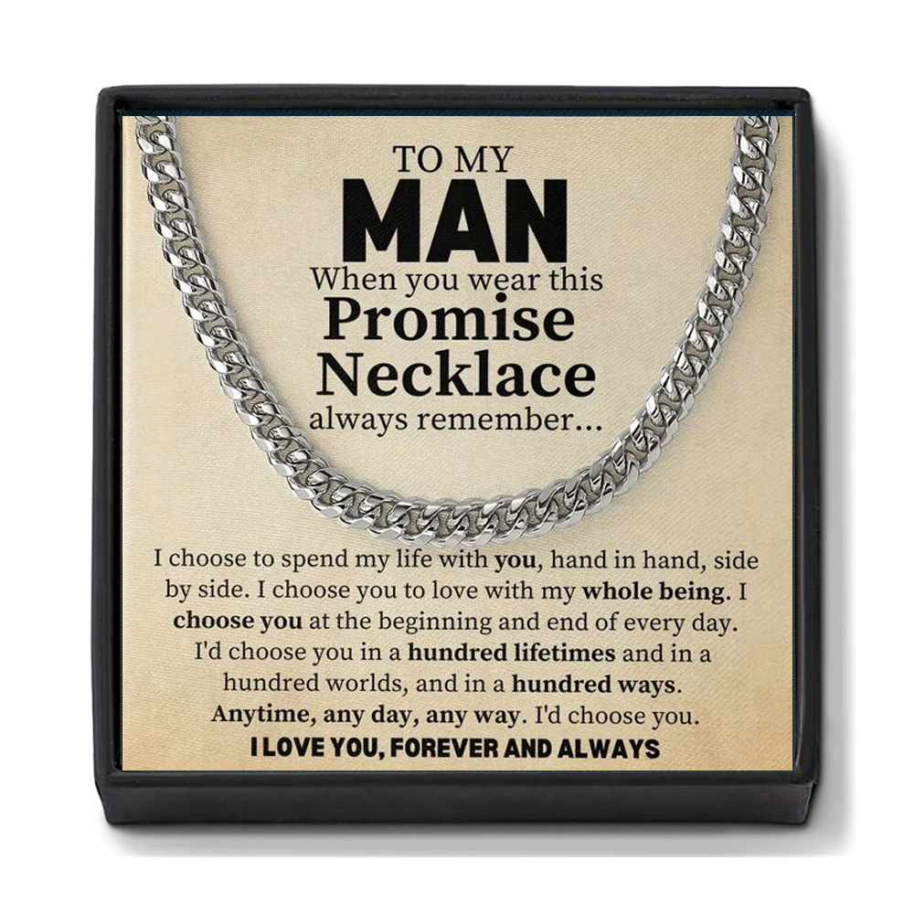 Necklace + C Card Gift Box