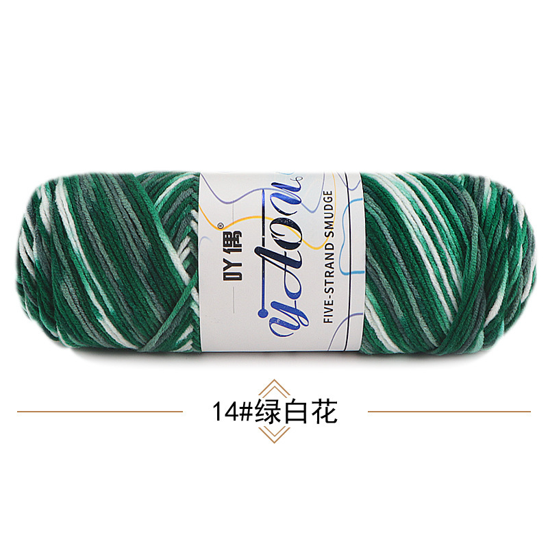 14 ดอกไม้สีเขียวและสีขาว